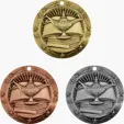 BCG Creations Stock World Class Sports & Academic Medals — view 7