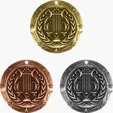 BCG Creations Stock World Class Sports & Academic Medals — view 12