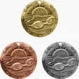 BCG Creations Stock World Class Sports & Academic Medals — view 15