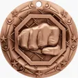 BCG Creations Stock World Class Sports & Academic Medals — view 43