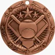 BCG Creations Stock World Class Sports & Academic Medals — view 51