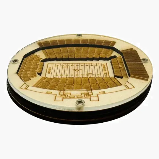 BCG Creations Layered Wood Coaster with Acrylic Top — view 14