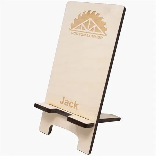 BCG Creations Wood Phone Stand — view 8