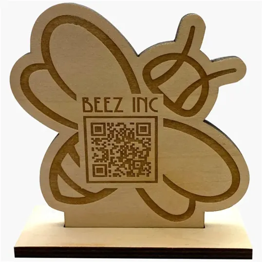 BCG Creations Standing Wood Sign, Custom-Cut Profile — view 6