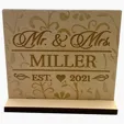 BCG Creations Standing Wood Sign, Custom-Cut Profile — view 7