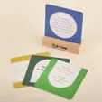 Mixie Renewal Affirmation Cards with Wood Stand — view 4