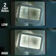 Mixie Scholar Full Page Magnifier with LED Lights — view 3
