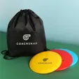 Mixie Tri-Flight Disc Golf Set with Drawstring Bag