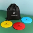 Mixie Tri-Flight Disc Golf Set with Drawstring Bag — view 2