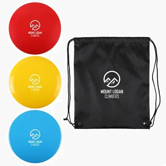 Mixie Tri-Flight Disc Golf Set with Drawstring Bag — view 4