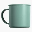 Mixie 18 oz Wheat Cup with Handle — view 3