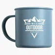 Mixie 18 oz Wheat Cup with Handle — view 5