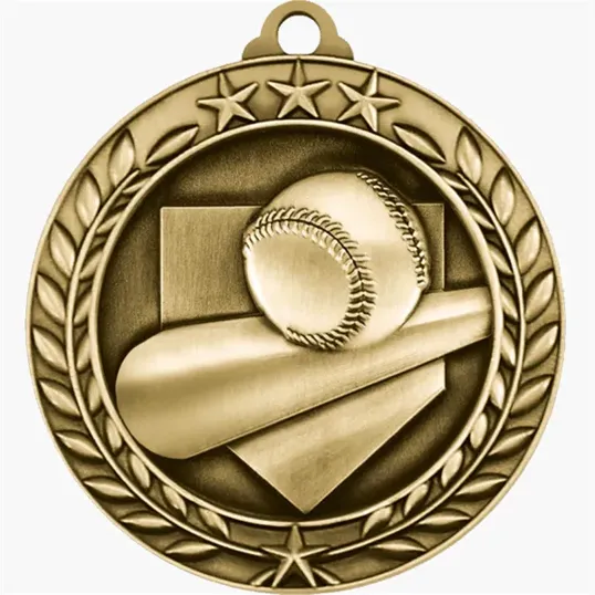 BCG Creations Small Academic & Sports Laurel Medals — view 3