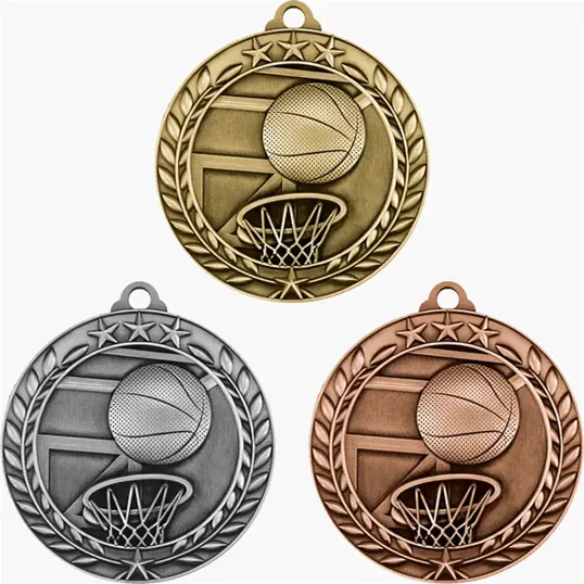 BCG Creations Small Academic & Sports Laurel Medals — view 5