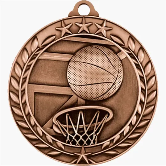 BCG Creations Small Academic & Sports Laurel Medals — view 6