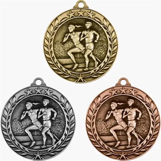 BCG Creations Small Academic & Sports Laurel Medals — view 17