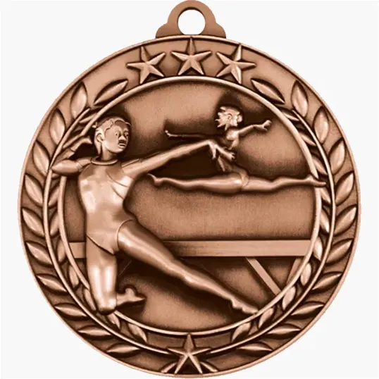 BCG Creations Small Academic & Sports Laurel Medals — view 34