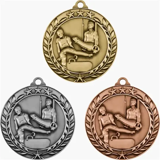BCG Creations Small Academic & Sports Laurel Medals — view 37