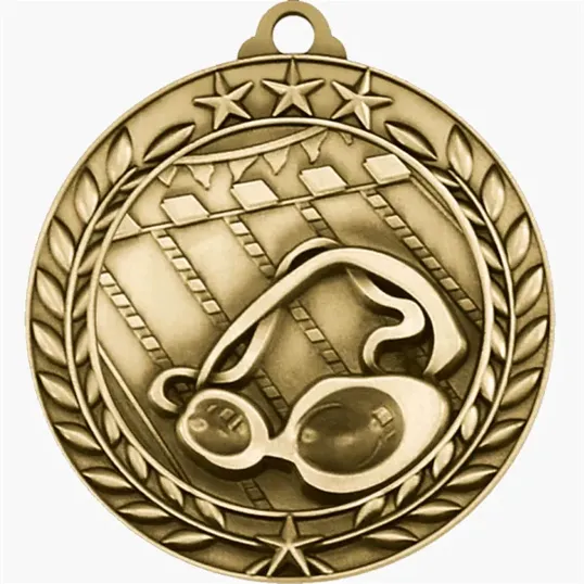 BCG Creations Small Academic & Sports Laurel Medals — view 62