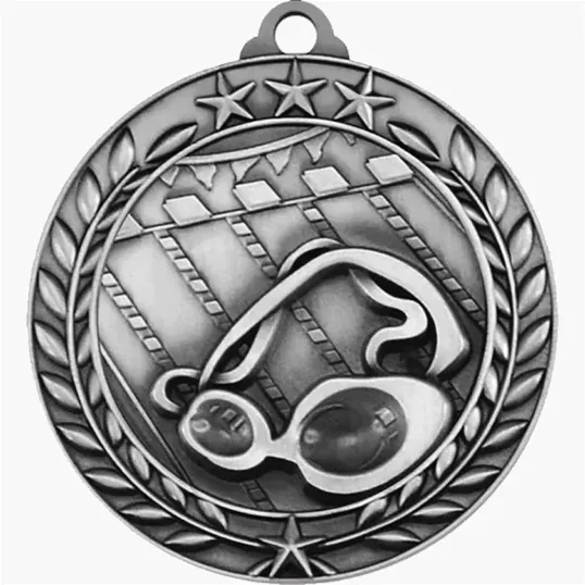 BCG Creations Small Academic & Sports Laurel Medals — view 63