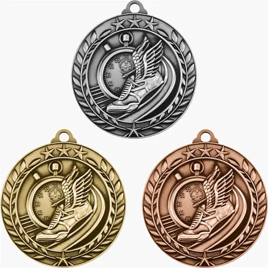 BCG Creations Small Academic & Sports Laurel Medals — view 64