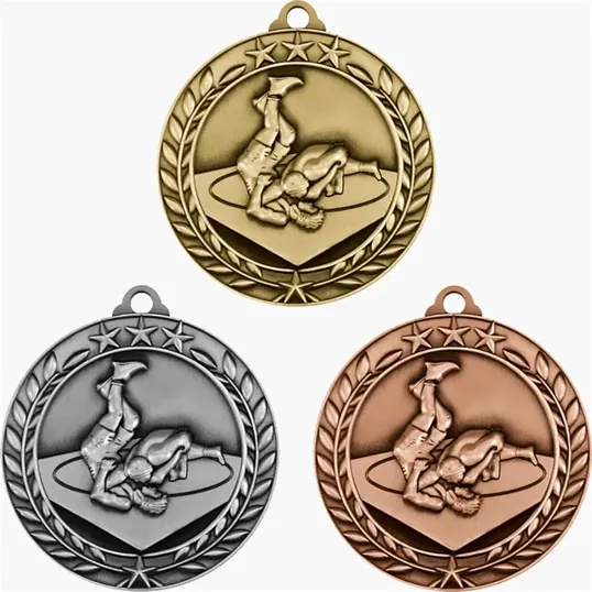 BCG Creations Small Academic & Sports Laurel Medals — view 77