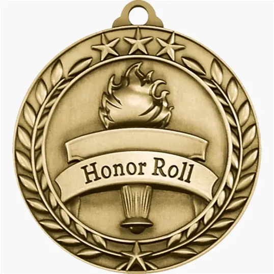 BCG Creations Small Academic & Sports Laurel Medals — view 87