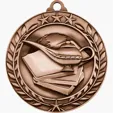 BCG Creations Small Academic & Sports Laurel Medals — view 10