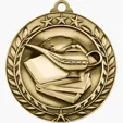 BCG Creations Small Academic & Sports Laurel Medals — view 11