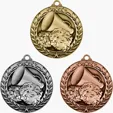 BCG Creations Small Academic & Sports Laurel Medals — view 13