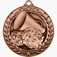BCG Creations Small Academic & Sports Laurel Medals — view 14