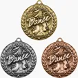 BCG Creations Small Academic & Sports Laurel Medals — view 21