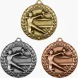 BCG Creations Small Academic & Sports Laurel Medals — view 33