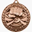 BCG Creations Small Academic & Sports Laurel Medals — view 50