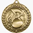 BCG Creations Small Academic & Sports Laurel Medals — view 55
