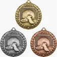BCG Creations Small Academic & Sports Laurel Medals — view 57