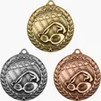 BCG Creations Small Academic & Sports Laurel Medals — view 60