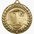 BCG Creations Small Academic & Sports Laurel Medals — view 80