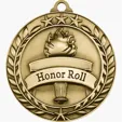 BCG Creations Small Academic & Sports Laurel Medals — view 87