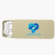 Mixie Wheat Straw Candy Container With Mints — view 2