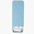 Mixie Wheat Straw Candy Container With Mints — view 3