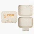 Mixie Naturegrain Wheat Straw Bar Soap Travel Container