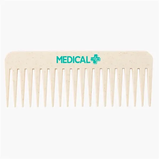Mixie Naturegrain Wheat Straw Wide Toothed Comb — view 2
