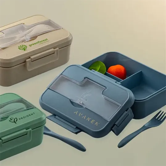 Mixie Wheat Straw Lunch Box Set