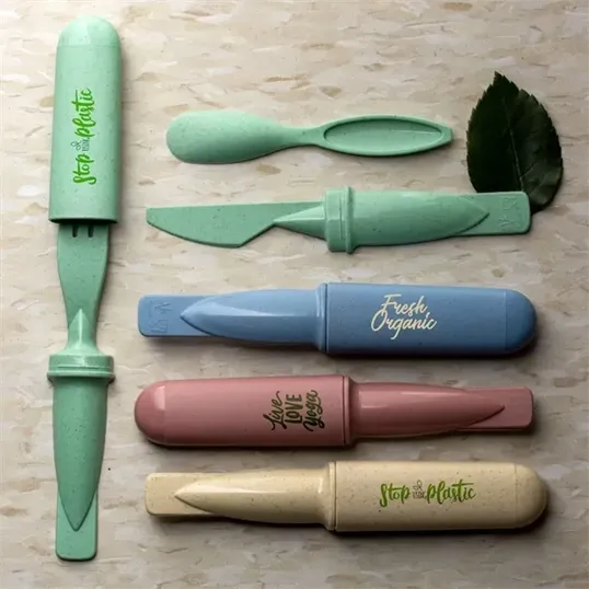 Mixie Wheat Straw Utensil Set