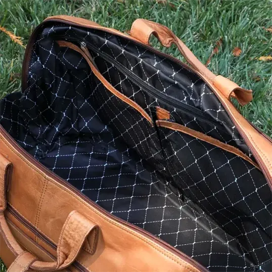 Bell Canyon Leather Duffel Bag — view 13