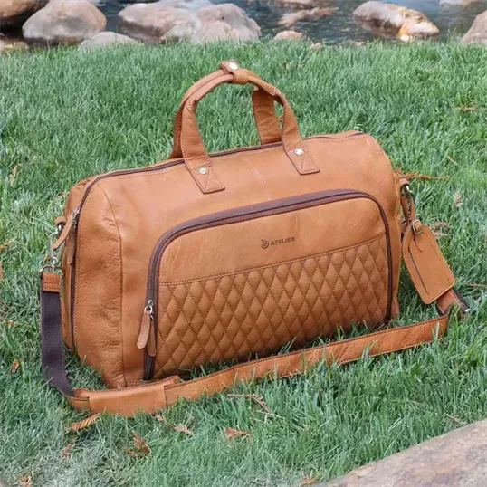 Bell Canyon Leather Duffel Bag — view 2