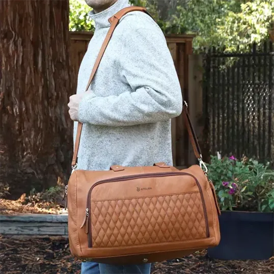 Bell Canyon Leather Duffel Bag — view 6