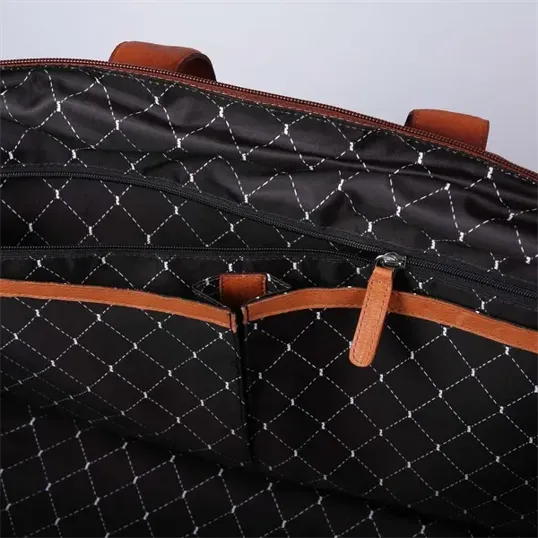 Bell Canyon Leather Duffel Bag — view 10