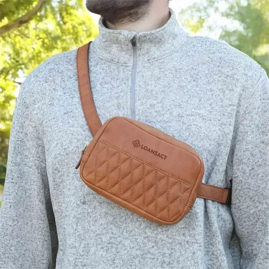 Brea Canyon Leather Cross Body Bag